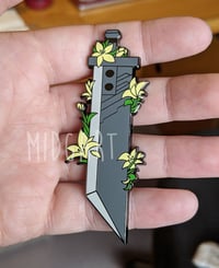 Image 1 of Buster Sword Enamel Pin