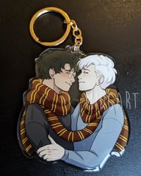 Image 3 of Drarry Scarf Keychain