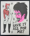 "Save It" Risograph Print