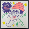 "Gut Feeling" Risograph Print