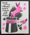 "Little Tricks" Risograph Print