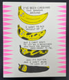 "The Banana" Risograph Print