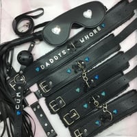 Black/Blue Daddy’s  Bondage Set 