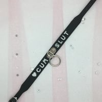 Image 1 of Cum Slut Ring Collar 
