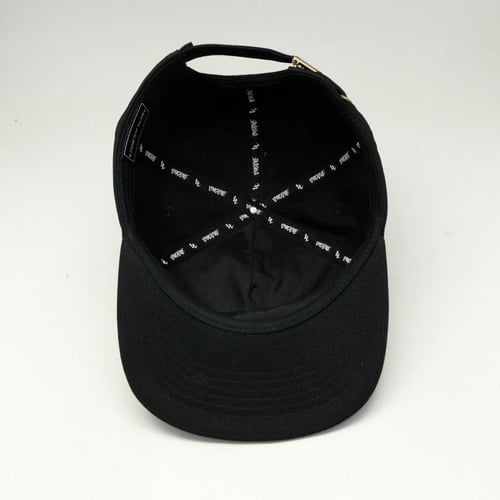 Image of Black Racer Long Live Strap Back Hat