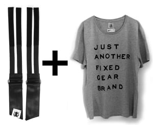 Image of FAST STRAPS 4.0 + T-SHIRT "JUST ANOTHER FIXED..."