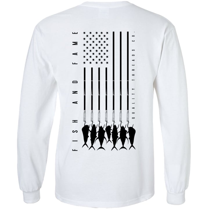 Image of US-747 Long Sleeve (white)