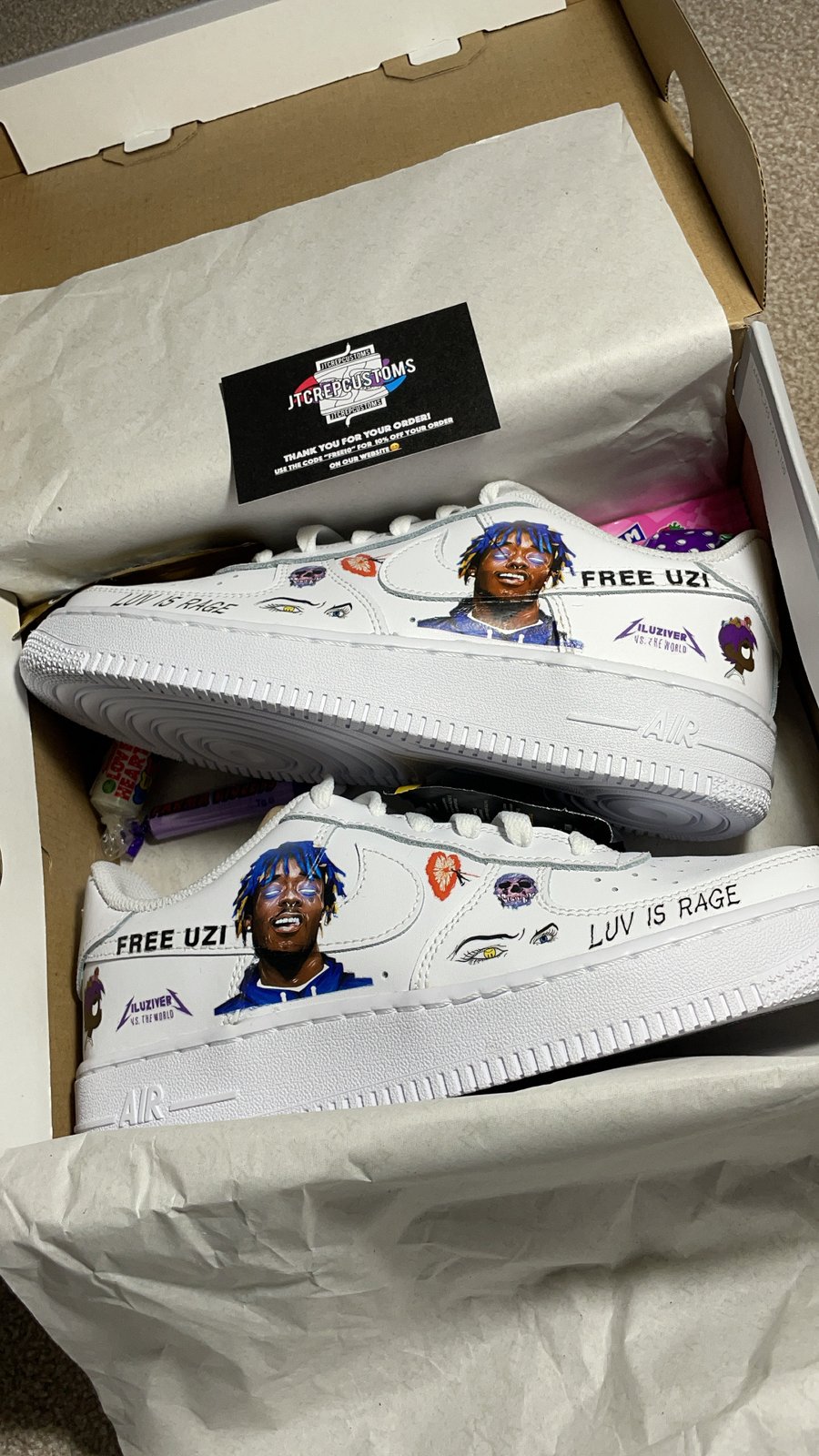 lil uzi vert custom af1