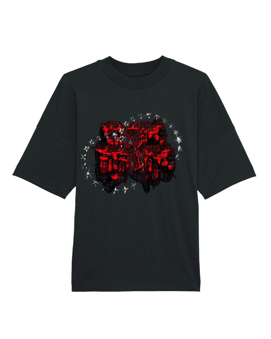 no time for love 3d T-shirt *black*