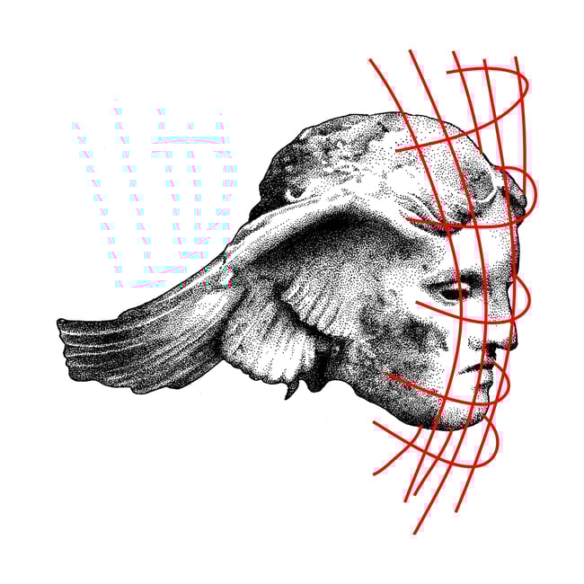 Oneiric Drift Letterpress Print