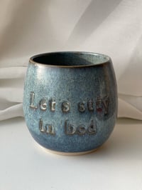 Image 1 of Let's Stay In Bed Blue Jeans