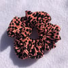 Animal print scrunchies 