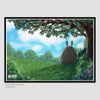 Digital Painting | My Neighbour Totoro | Poster