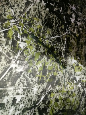 Image of Waterproof Camouflage Print, PU Coated Ripstop Nylon x 1 metre x 150cm wide