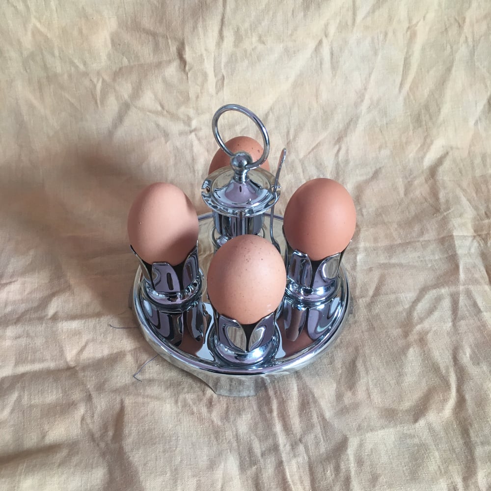 Image of  Art deco egg stand 