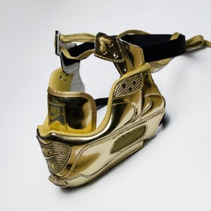 Image of SNEAKER MASK / AIR MASK 90 / GOLD