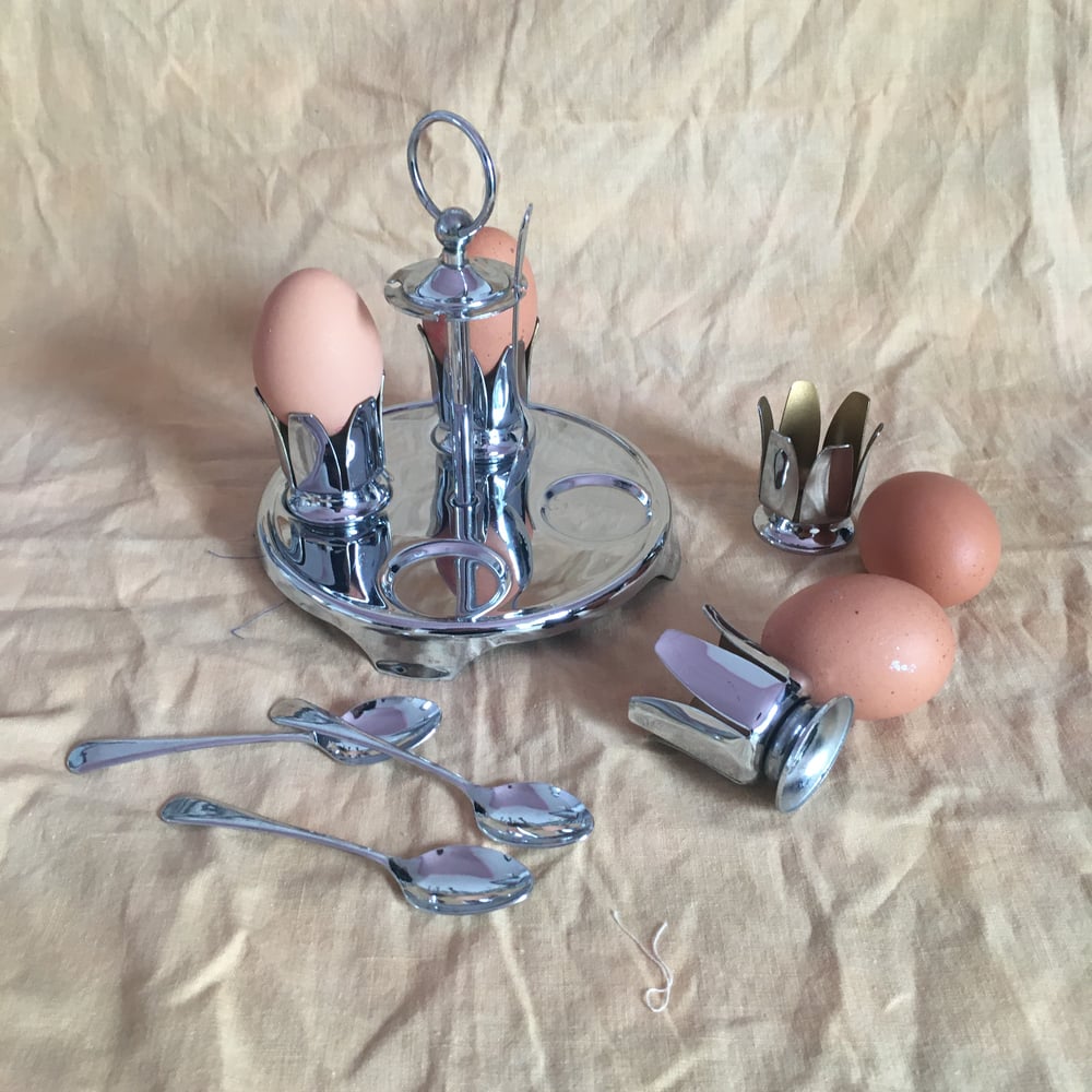 Image of  Art deco egg stand 