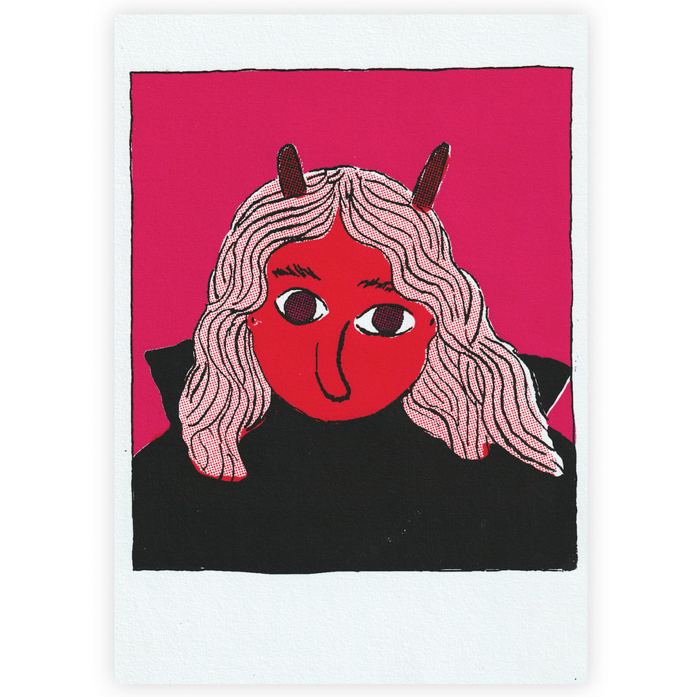 Image of Silk-Screen Print 'Devil Got My Woman'