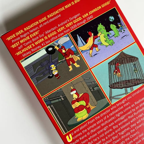 Image of Radioactive Man VHS