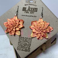 Image 4 of Fractal Flower Earrings 