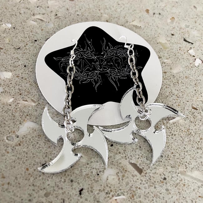 NINJA STAR EARRING | SANDYTABOO NINJA STAR EARRING | SANDYTABOO