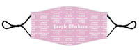 Image 3 of "SORRY IM LATE I FORGOT MY MASK" - PB Reusable Face Mask 