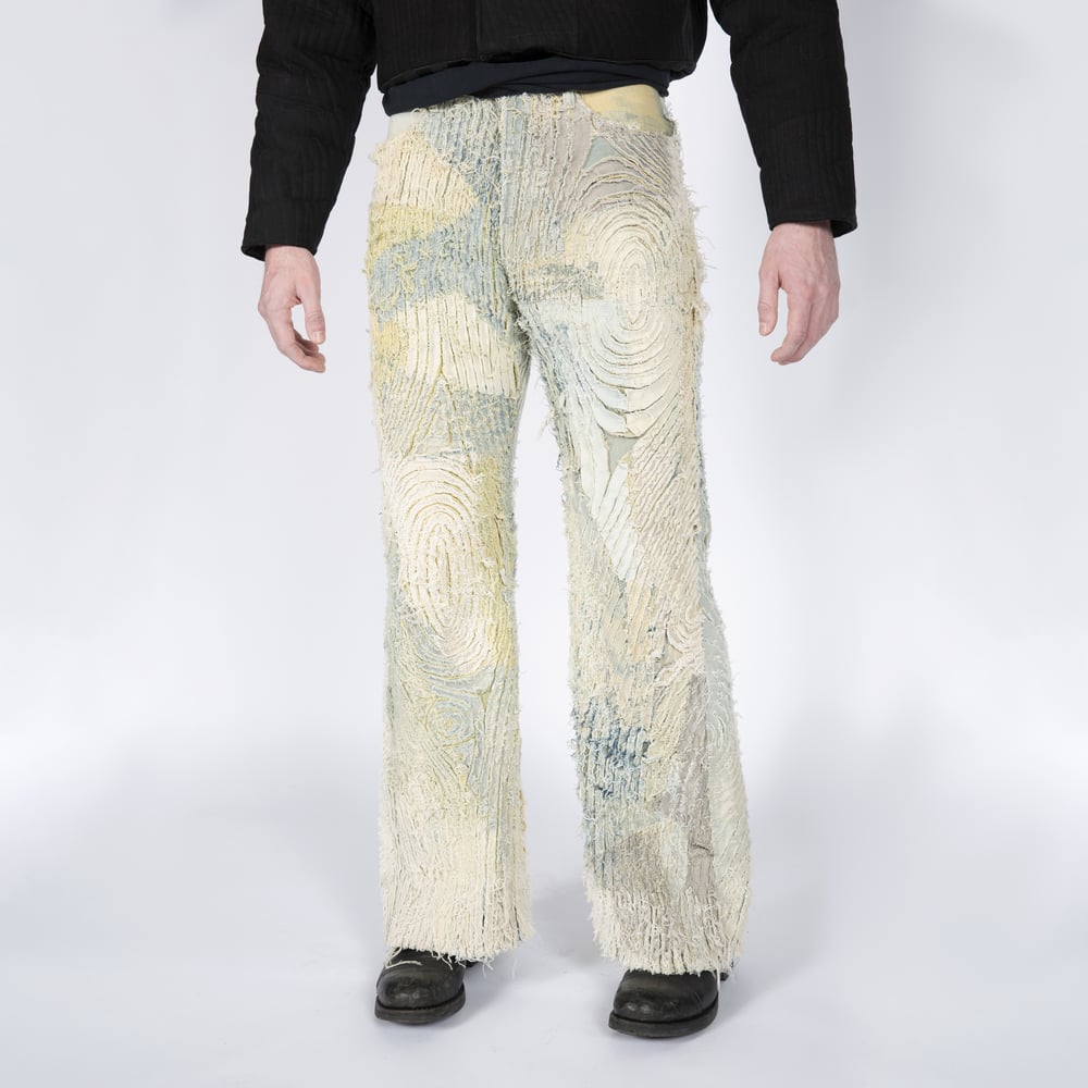 FINGERPRINT CHENILLE JEANS