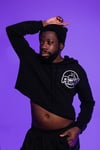 Booty Sweat Crop Hoodie
