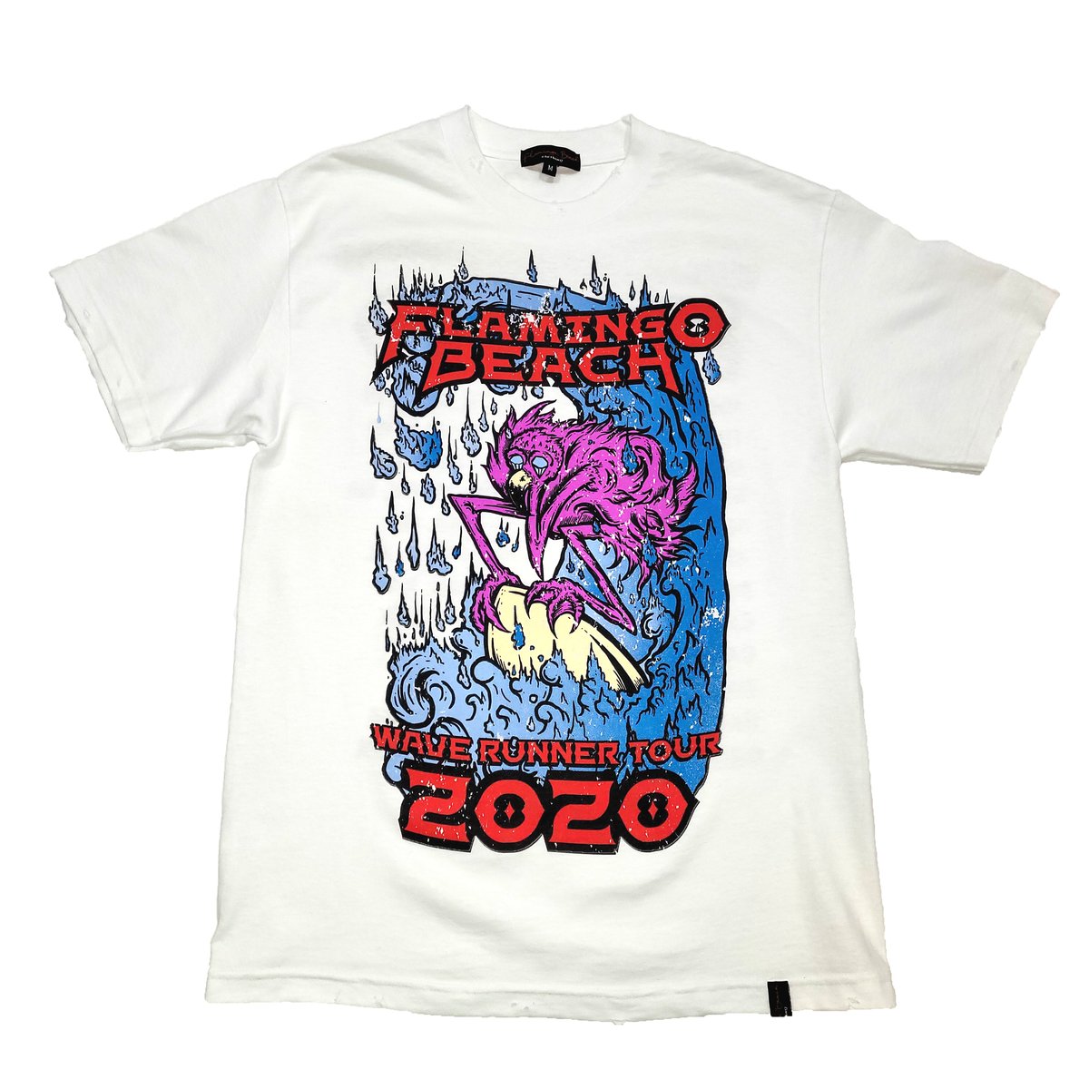 Wave Runner Tour Tee(white)