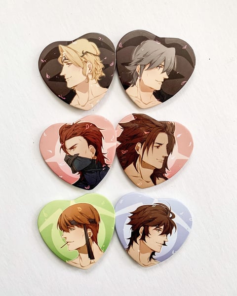 Image of FIRE EMBLEM bachelors buttons [LEFTOVERS SALE]