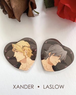 Image of FIRE EMBLEM bachelors buttons [LEFTOVERS SALE]