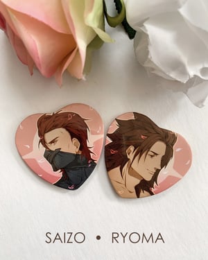 Image of FIRE EMBLEM bachelors buttons [LEFTOVERS SALE]