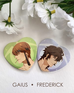 Image of FIRE EMBLEM bachelors buttons [LEFTOVERS SALE]