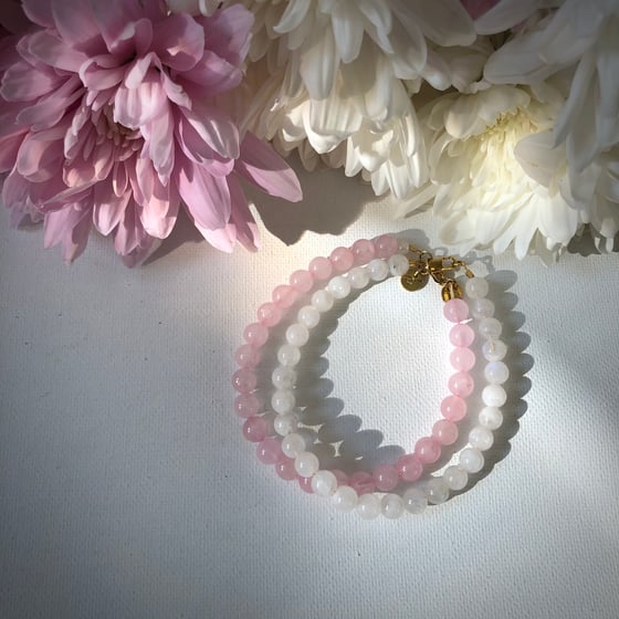Image of Rose Quartz Bracelets