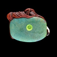 Image 2 of XXL. Zander - Wind Tossed Stallion - Flmamework Glass Sculpture Bead