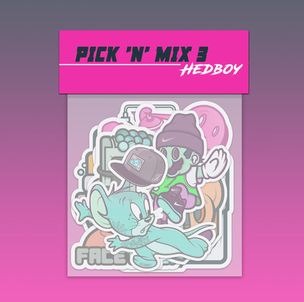 Image of PIC 'N' MIX STICKER PACK #3!