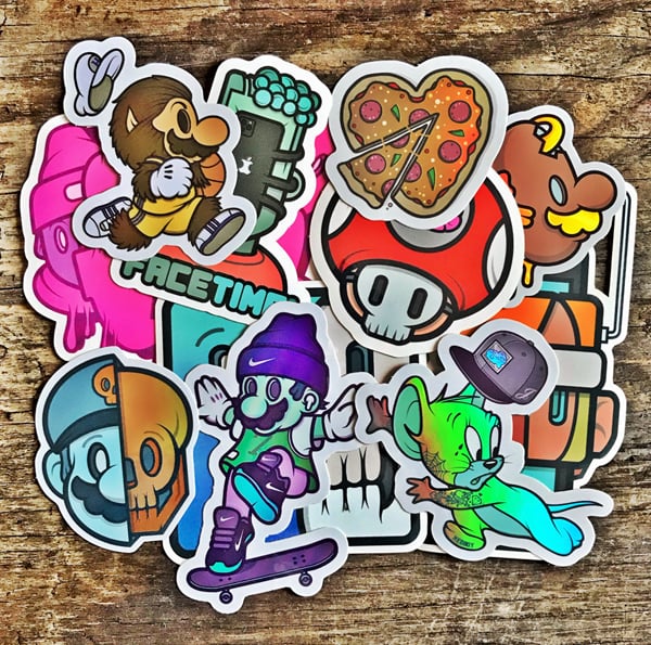 Image of PIC 'N' MIX STICKER PACK #3!