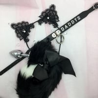 Black/Black Daddy’s Kitten PetPlay Set 