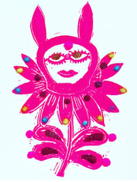 Pink Bunny Flower