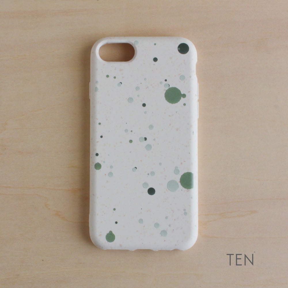 Image of eco iPhone case / 点 線 面