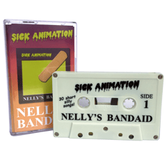 Nelly's Bandaid cassette tape - Sick Animation Shop