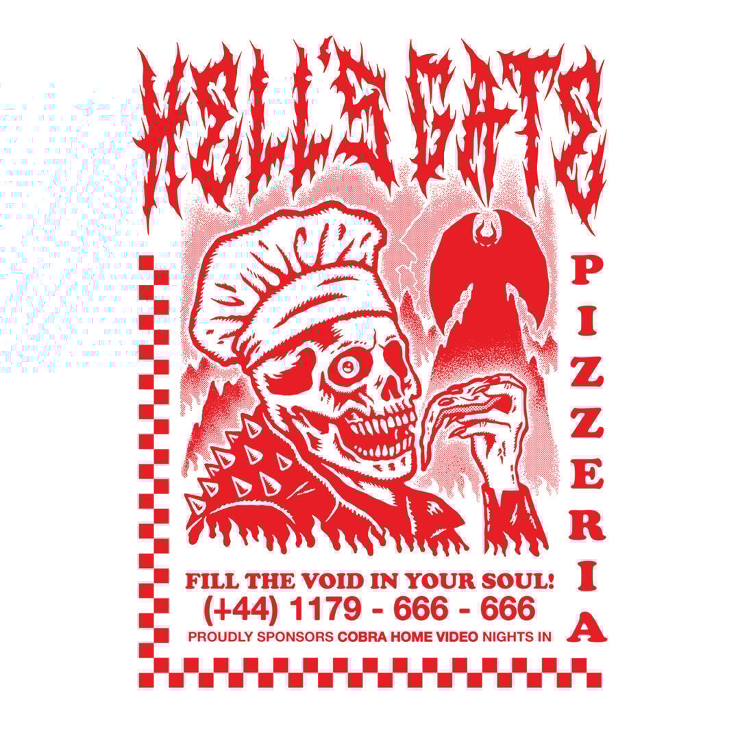 Image of HELL'S GATE PIZZERIA - White