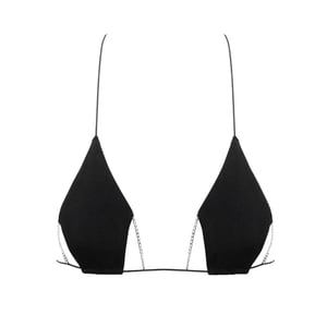 Image of HMBD SILVER CHAIN'S BIKINI BRA