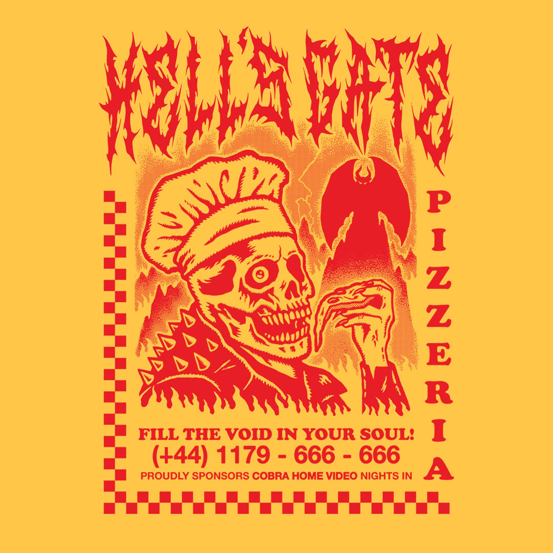 Image of HELL'S GATE PIZZERIA - Yellow