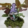 Lilac Mushroom Plant Buddy