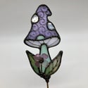 Lilac Mushroom Plant Buddy 