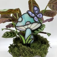 Image 1 of Butterfly and Mushroom Plant Buddy 