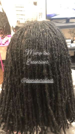 Image of Deposit (non refundable) Loc & Micro loc extensions