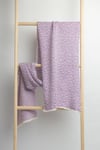 The Bronmai Lilac Knitted Scarf 
