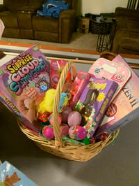 Image 5 of Stocked his or her Easter basket (kids)